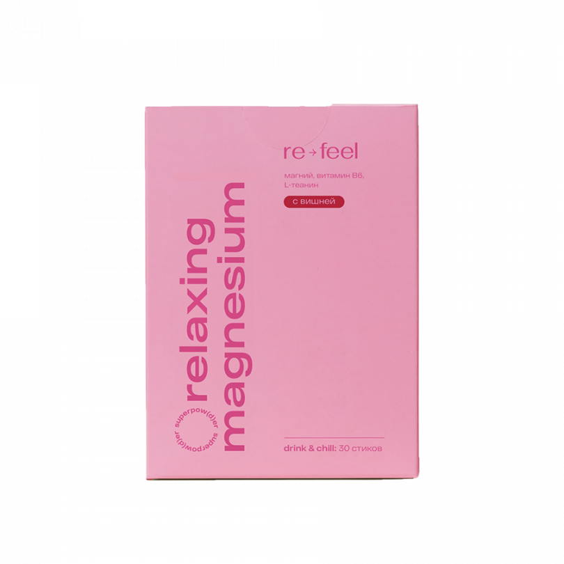 Морской магний с вишней в стиках ReFeel, 126 гр